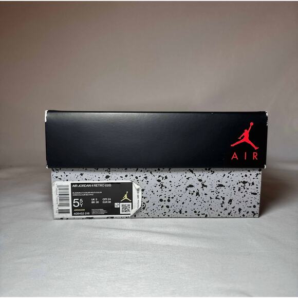 Size 5.5 - Nike Air Jordan 4 Retro GS Red Thunder Men\'s Shoes Ships Now main image 9